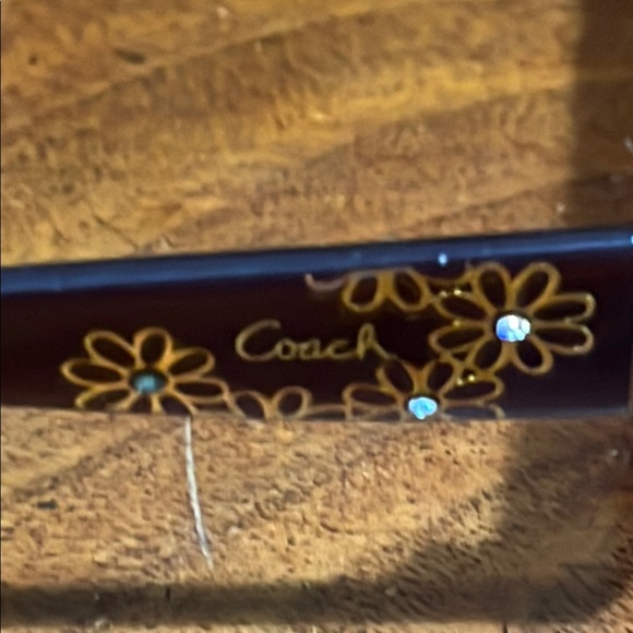 Coach Brown Sunglasses Classic Oval Design - Picture 5 of 12